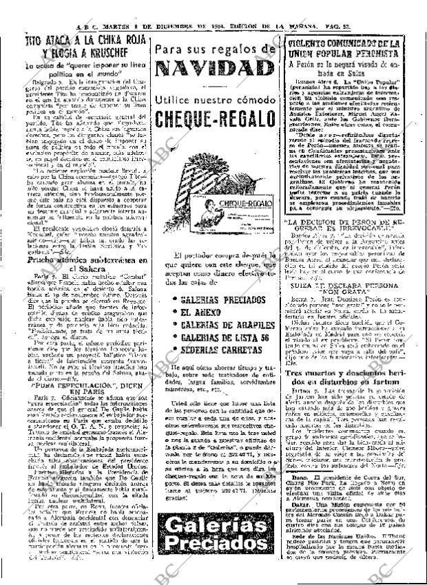 ABC MADRID 08-12-1964 página 52