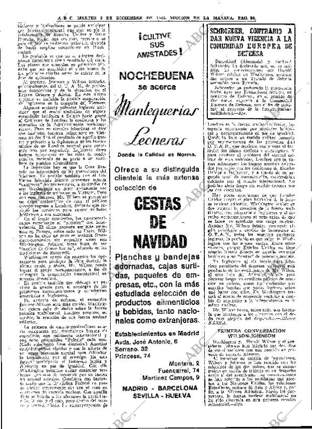 ABC MADRID 08-12-1964 página 54