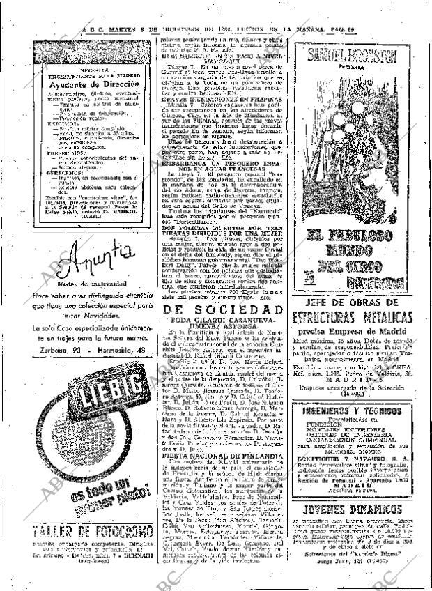 ABC MADRID 08-12-1964 página 60