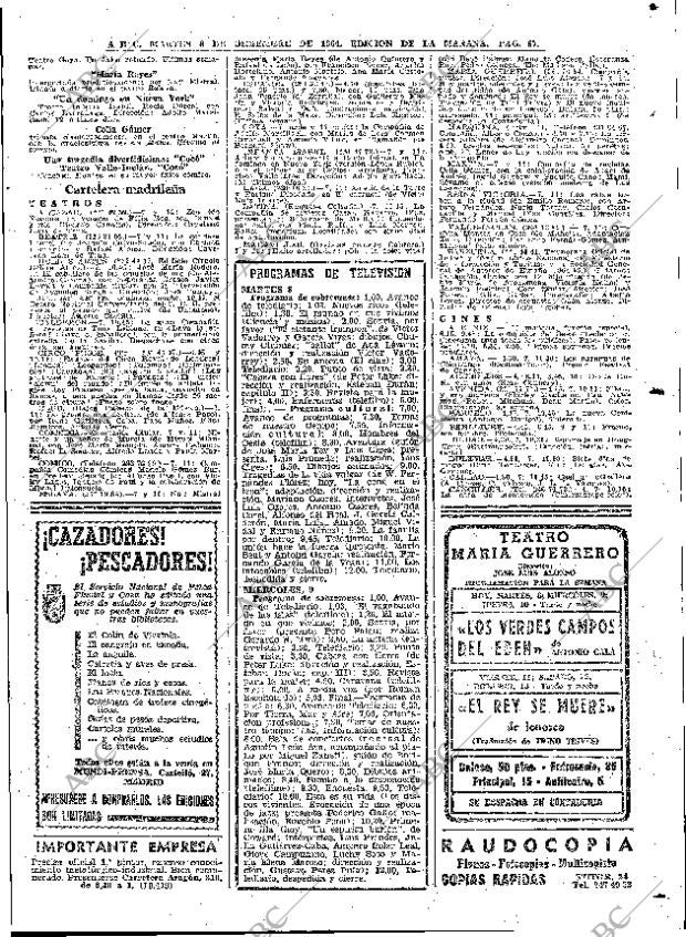ABC MADRID 08-12-1964 página 87