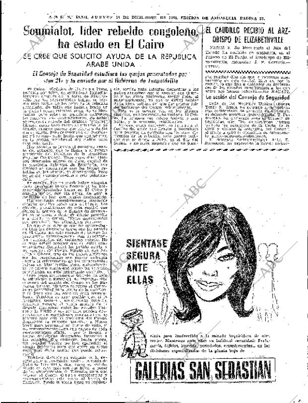 ABC SEVILLA 10-12-1964 página 37