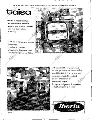 ABC SEVILLA 10-12-1964 página 56