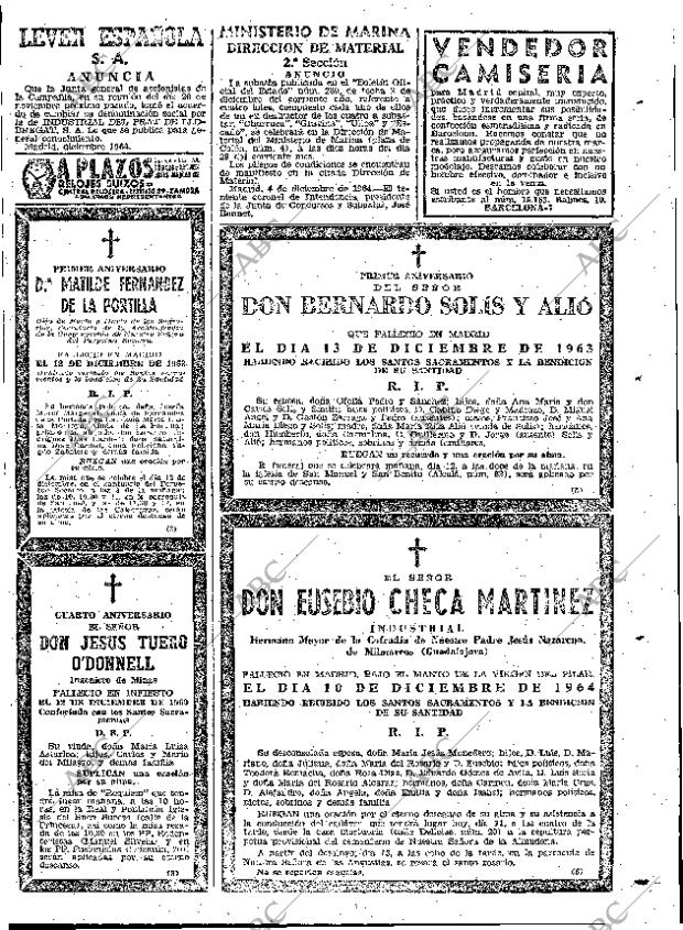 ABC MADRID 11-12-1964 página 109
