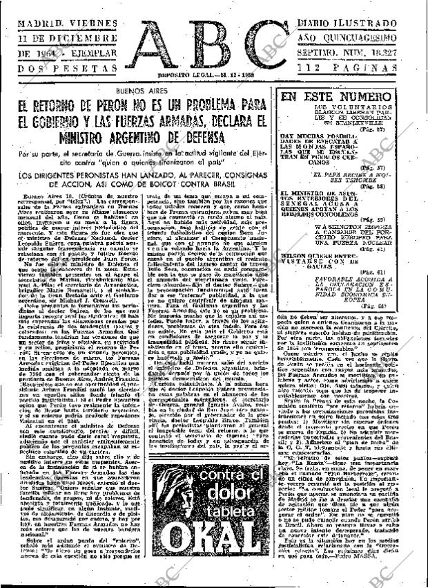 ABC MADRID 11-12-1964 página 55