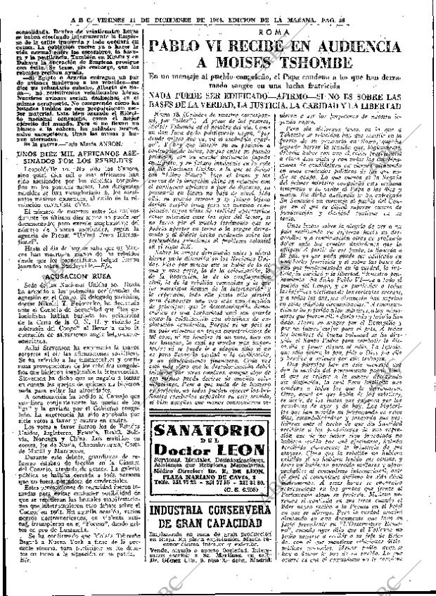 ABC MADRID 11-12-1964 página 58