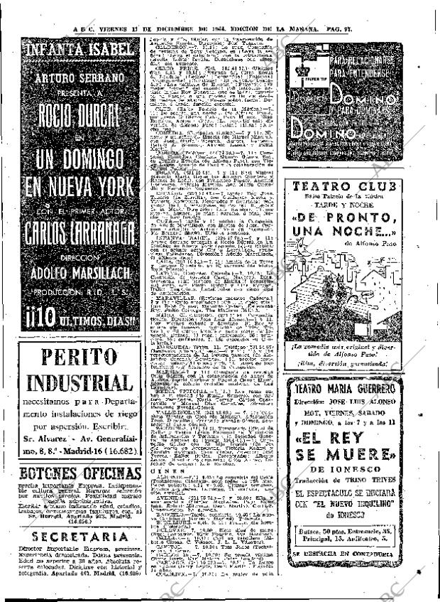 ABC MADRID 11-12-1964 página 97