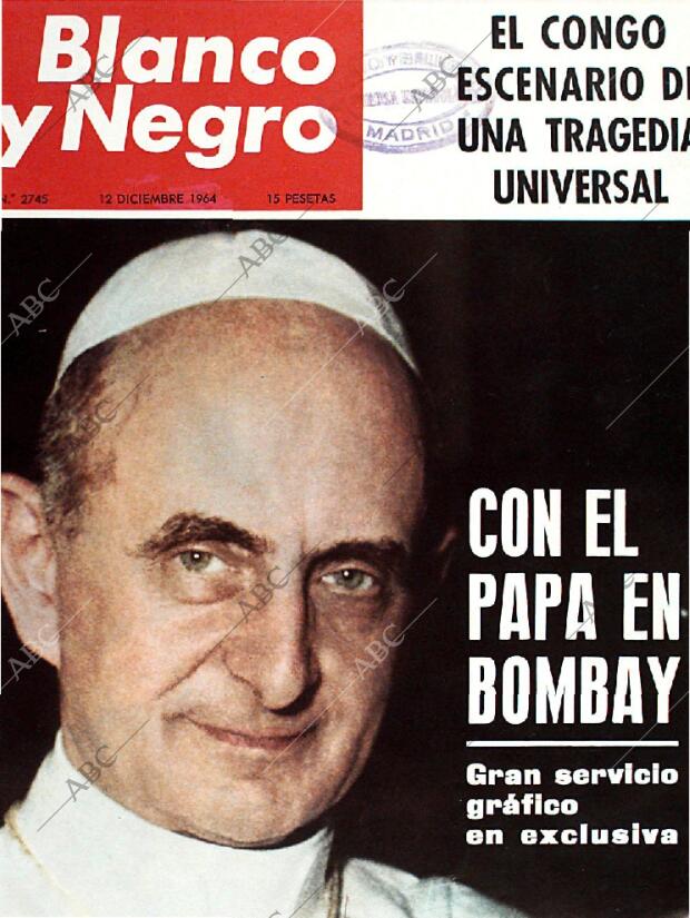 BLANCO Y NEGRO MADRID 12-12-1964 página 1