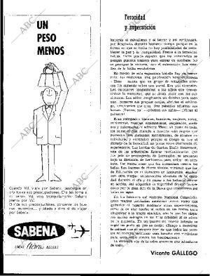 BLANCO Y NEGRO MADRID 12-12-1964 página 52