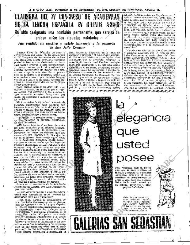 ABC SEVILLA 13-12-1964 página 71