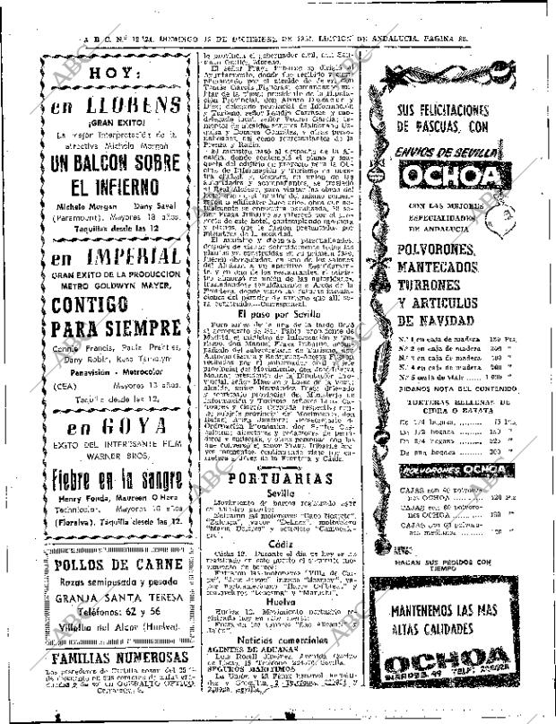 ABC SEVILLA 13-12-1964 página 82