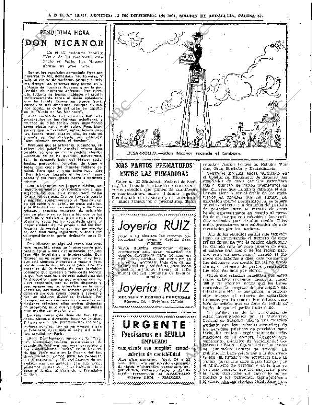 ABC SEVILLA 13-12-1964 página 87
