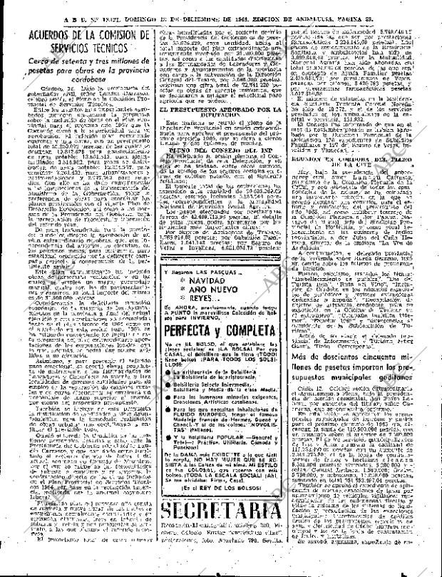 ABC SEVILLA 13-12-1964 página 89