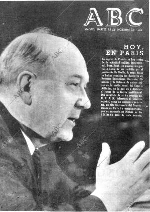 ABC MADRID 15-12-1964 página 1