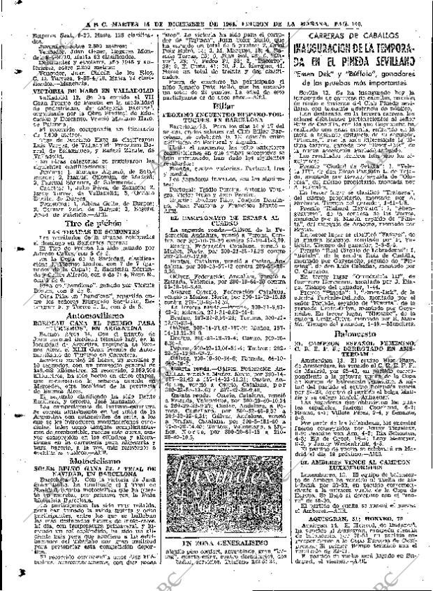 ABC MADRID 15-12-1964 página 100