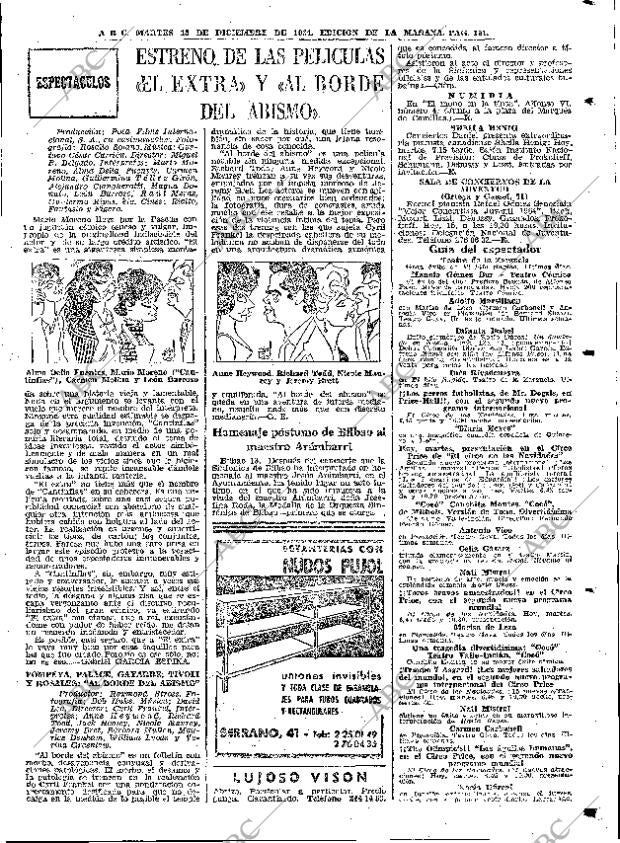 ABC MADRID 15-12-1964 página 101