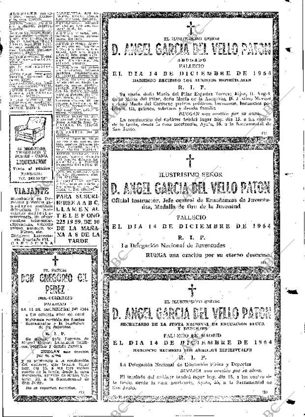 ABC MADRID 15-12-1964 página 115