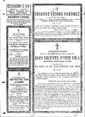 ABC MADRID 15-12-1964 página 116