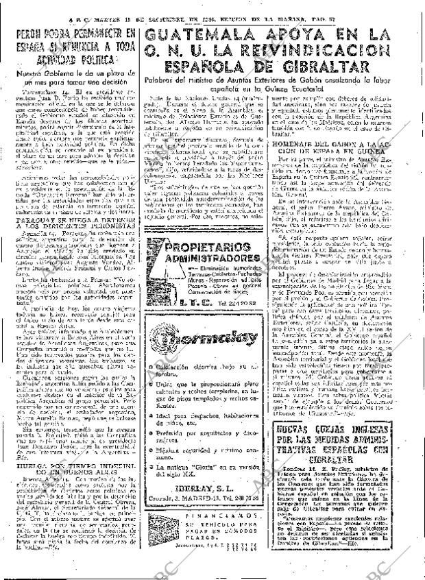 ABC MADRID 15-12-1964 página 57