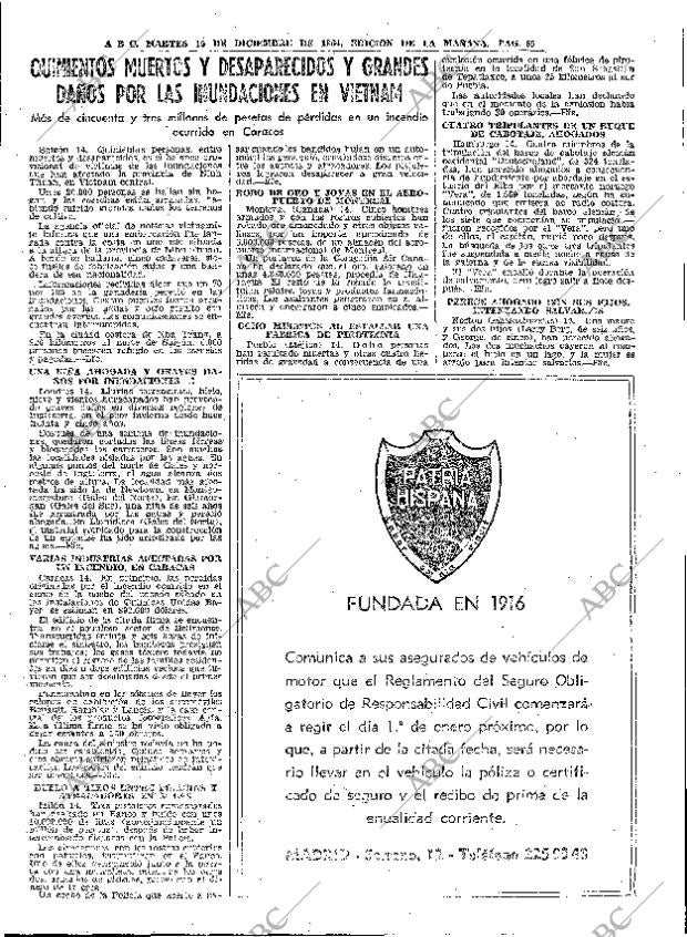 ABC MADRID 15-12-1964 página 65