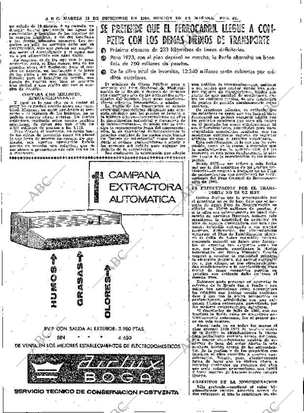 ABC MADRID 15-12-1964 página 69