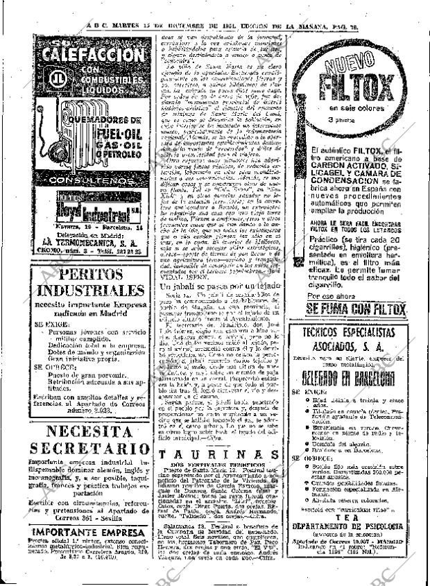 ABC MADRID 15-12-1964 página 78
