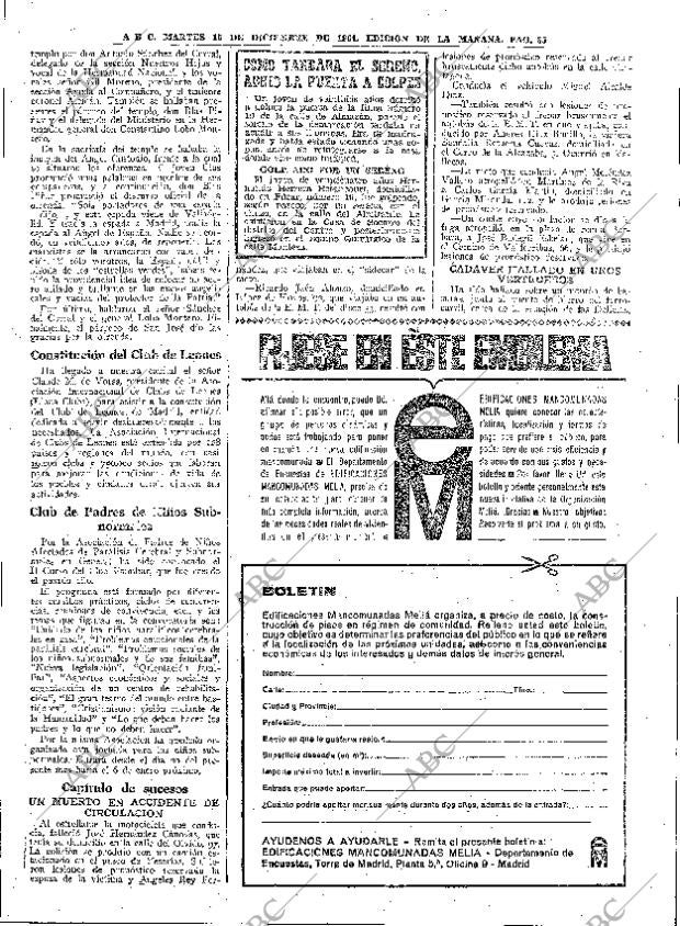 ABC MADRID 15-12-1964 página 85