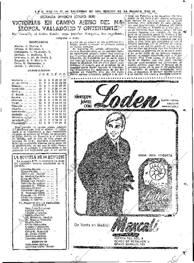 ABC MADRID 15-12-1964 página 97