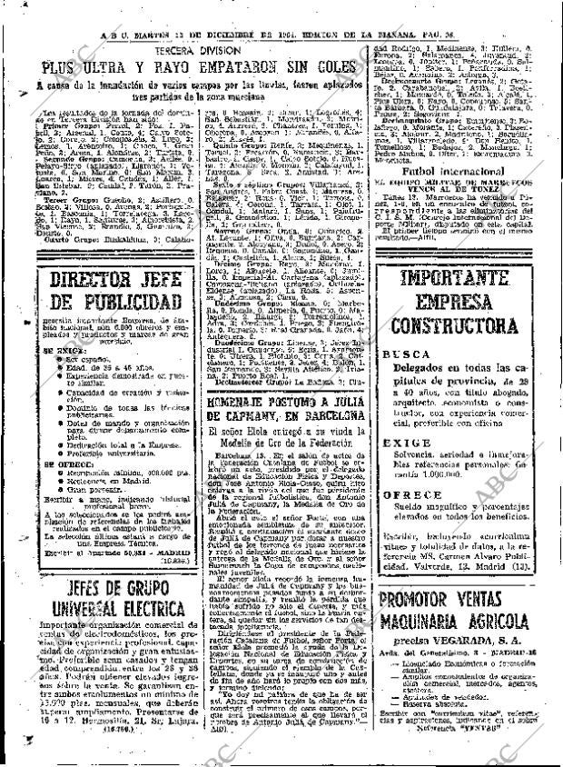 ABC MADRID 15-12-1964 página 98