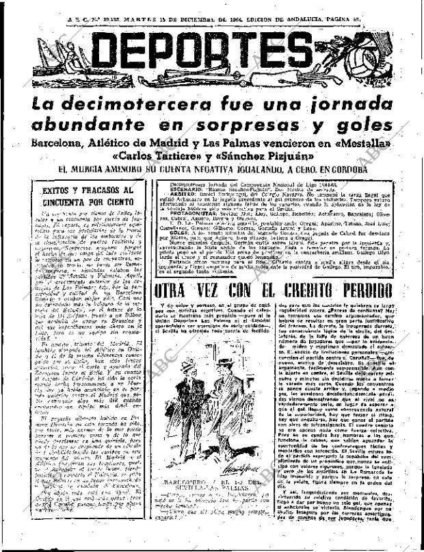 ABC SEVILLA 15-12-1964 página 59