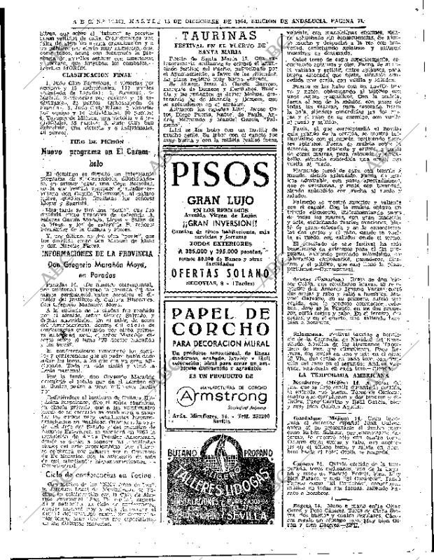 ABC SEVILLA 15-12-1964 página 71