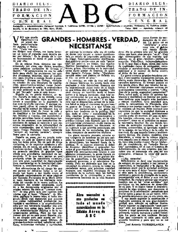 ABC SEVILLA 16-12-1964 página 3