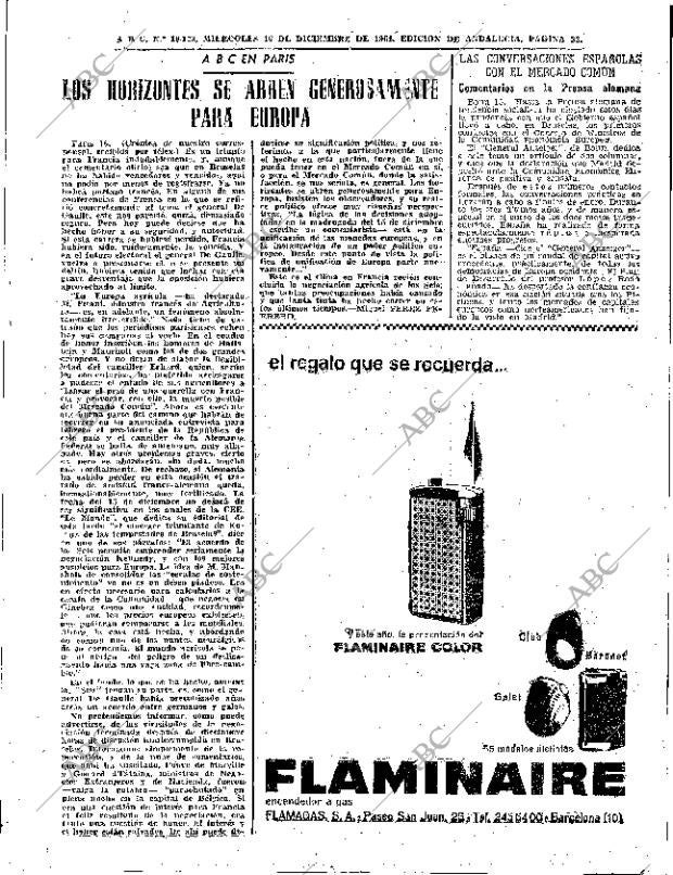 ABC SEVILLA 16-12-1964 página 33