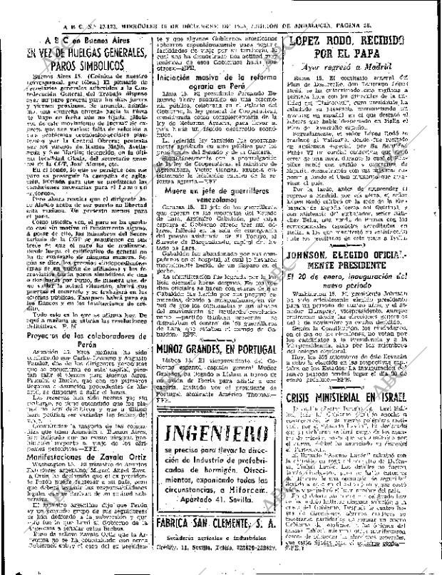 ABC SEVILLA 16-12-1964 página 38