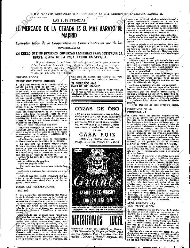 ABC SEVILLA 16-12-1964 página 41