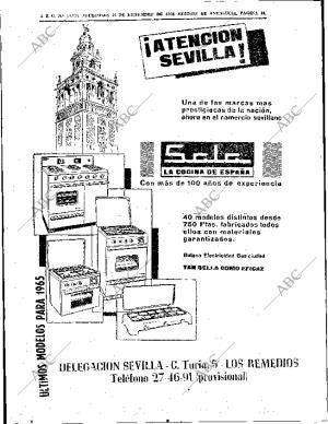 ABC SEVILLA 16-12-1964 página 44