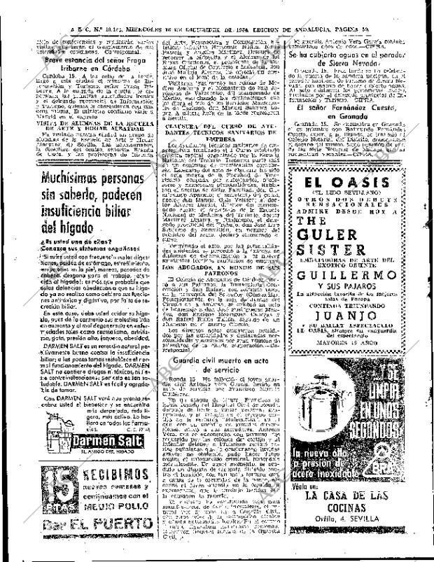 ABC SEVILLA 16-12-1964 página 50