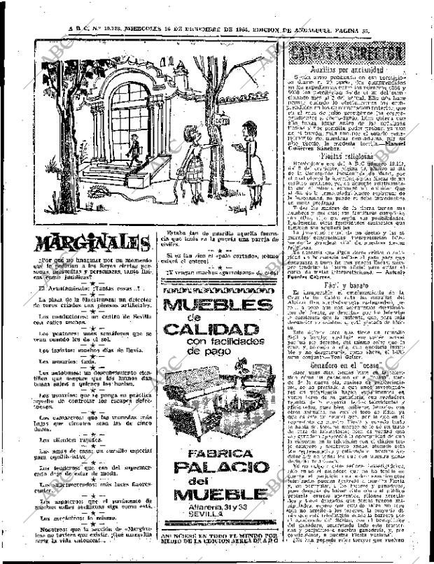 ABC SEVILLA 16-12-1964 página 55