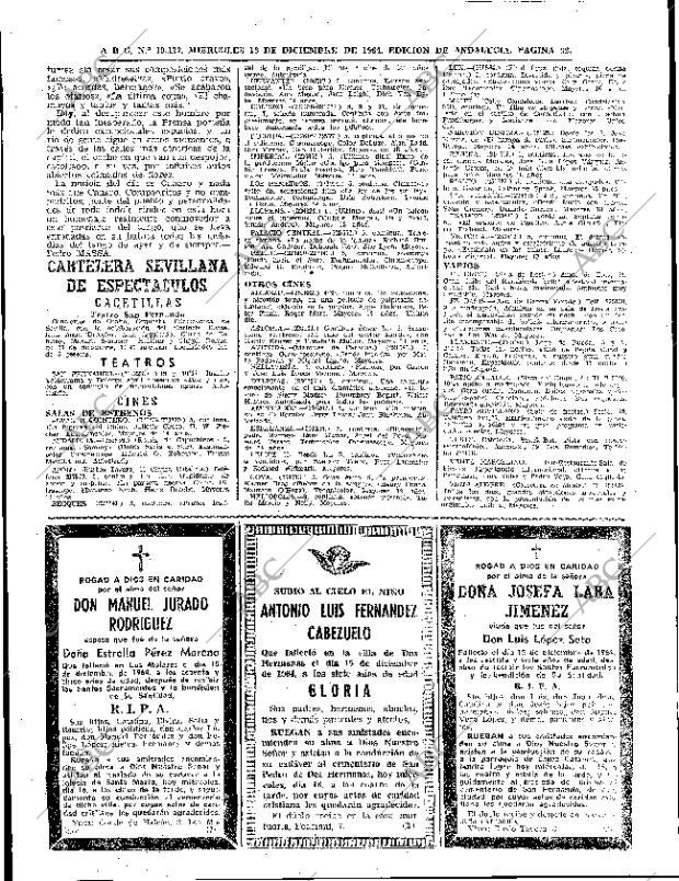 ABC SEVILLA 16-12-1964 página 62