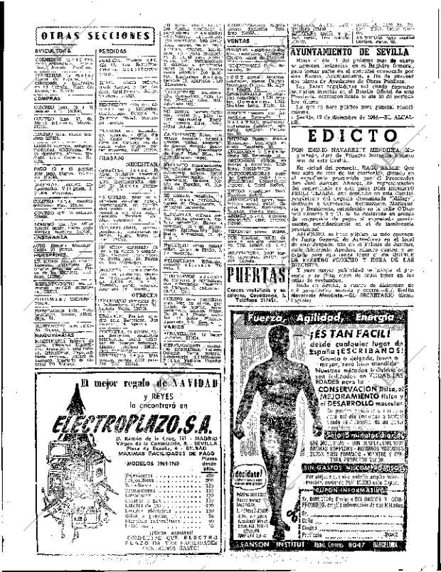 ABC SEVILLA 16-12-1964 página 65