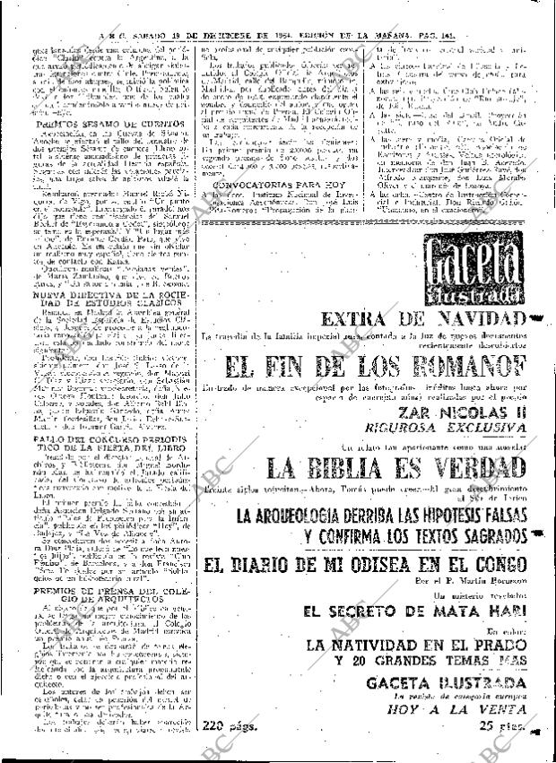 ABC MADRID 19-12-1964 página 101