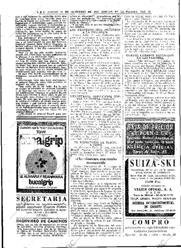 ABC MADRID 19-12-1964 página 72