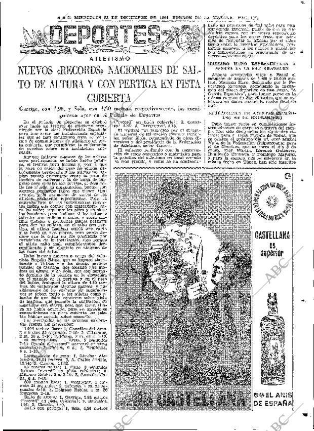 ABC MADRID 23-12-1964 página 103