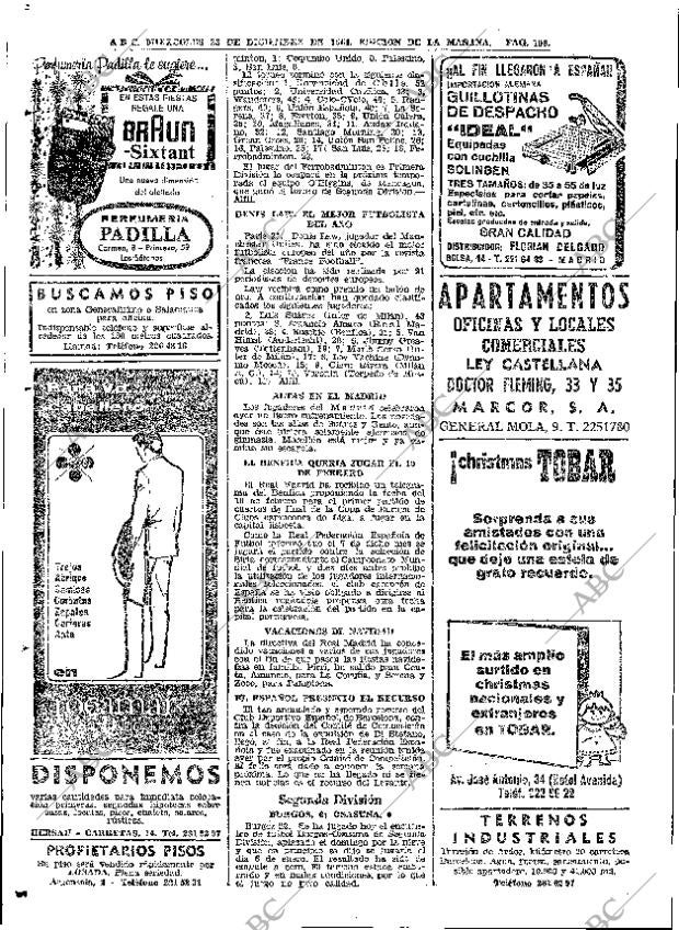 ABC MADRID 23-12-1964 página 106