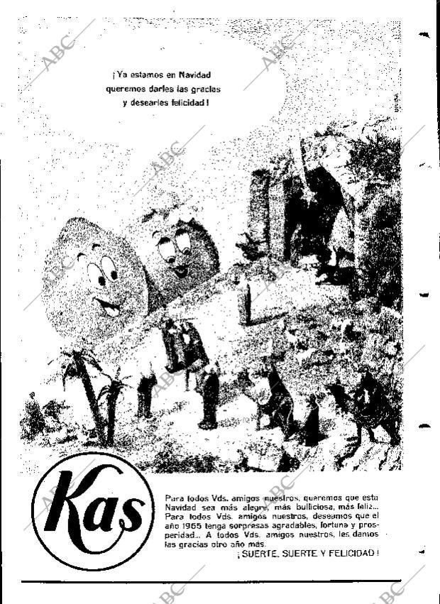 ABC MADRID 23-12-1964 página 25