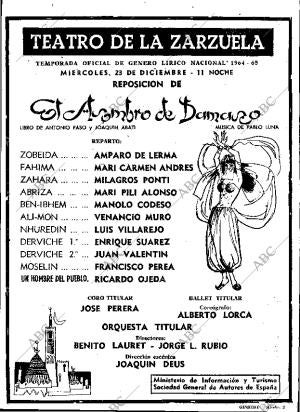 ABC MADRID 23-12-1964 página 41