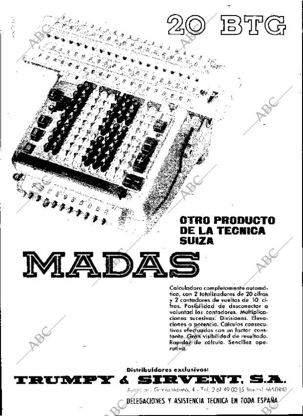 ABC MADRID 23-12-1964 página 44