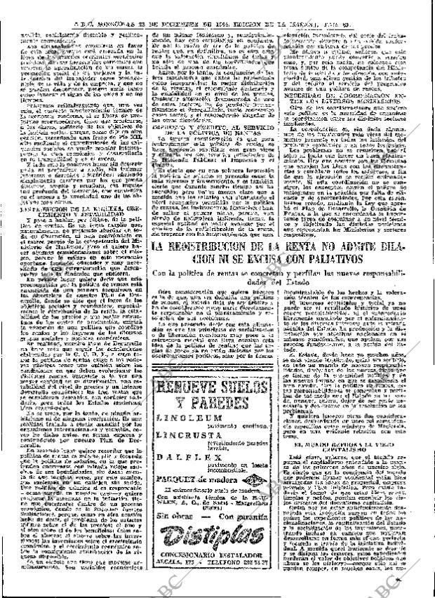 ABC MADRID 23-12-1964 página 69