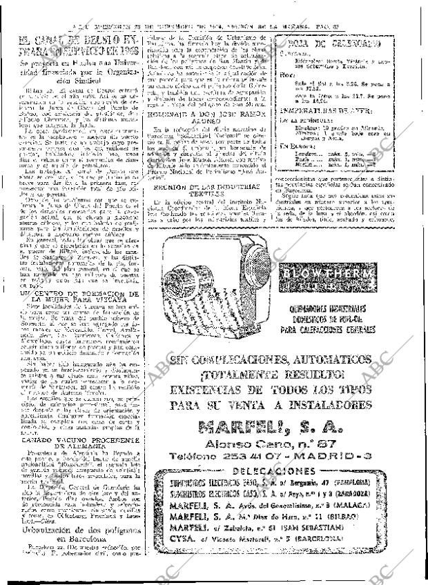 ABC MADRID 23-12-1964 página 85