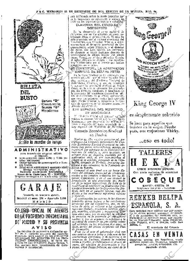 ABC MADRID 23-12-1964 página 86