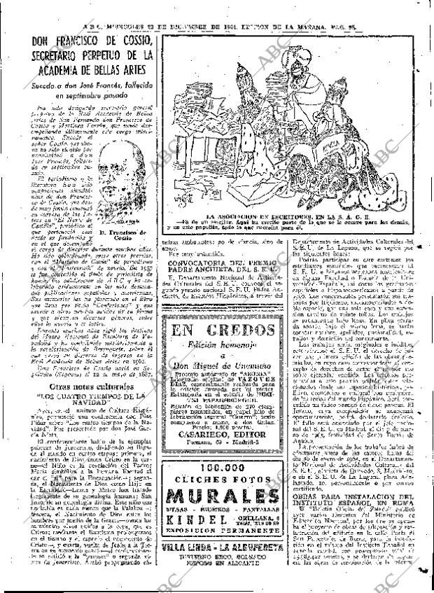 ABC MADRID 23-12-1964 página 95